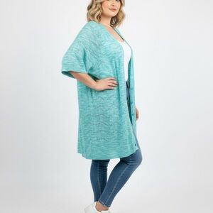 Torrid Teal Women's Cardigan button up